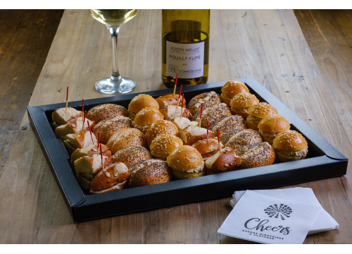 Plateau petits pains mixtes x 32 pièces